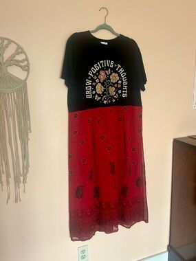 Upcycled Hippie Dress
